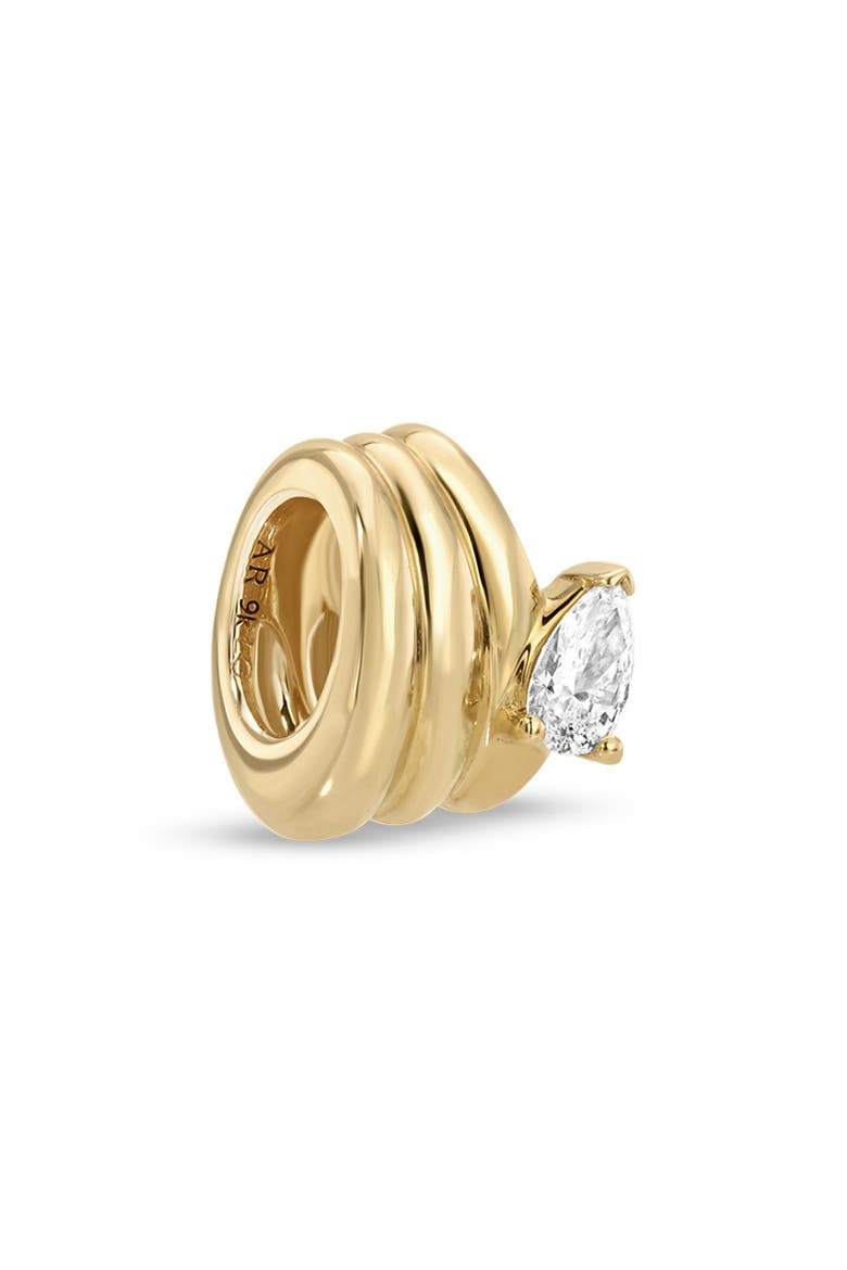 Groovy Lab Grown Diamond Era Bead Charm, Main, color, YELLOW GOLD