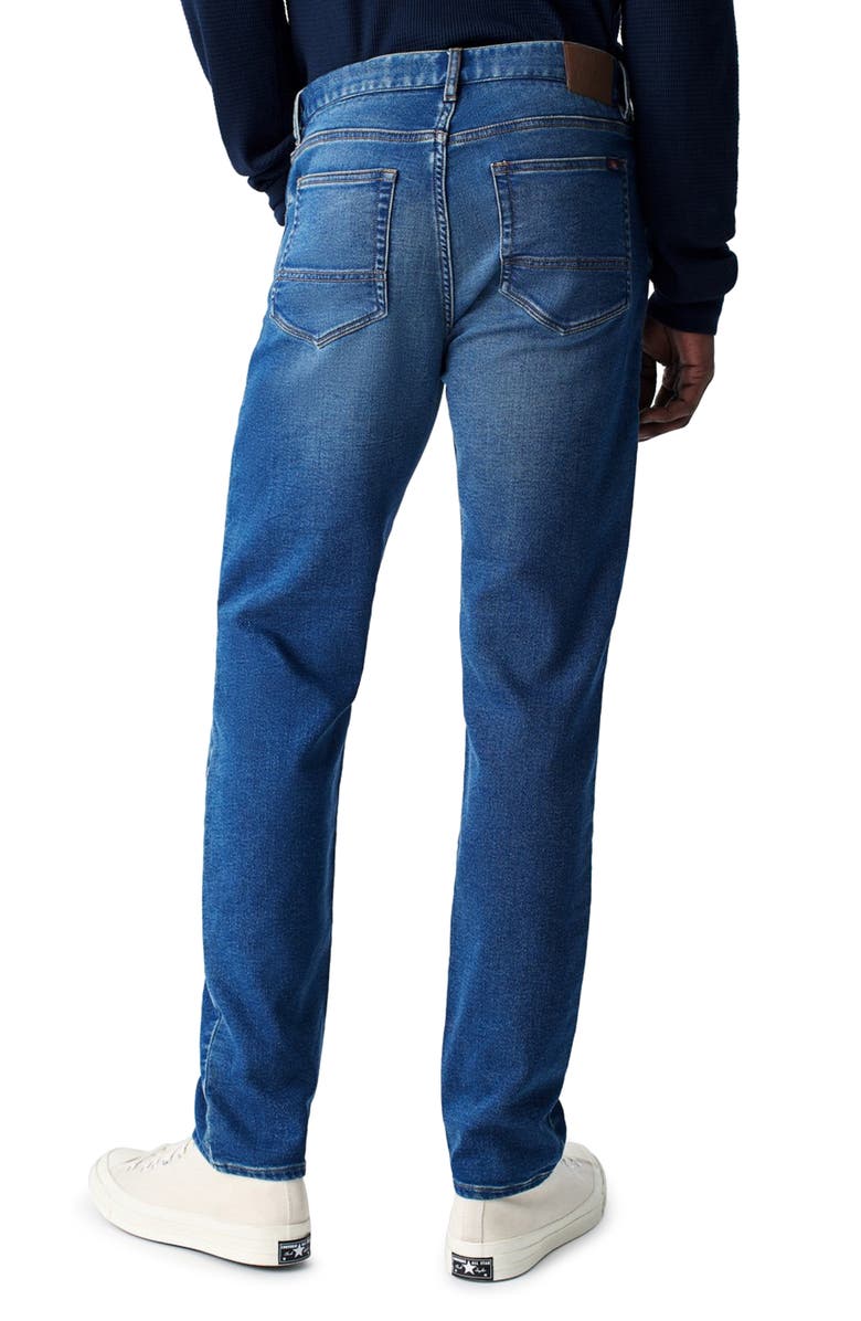 Faherty Stretch Terry Straight Leg Jeans, Alternate, color, 