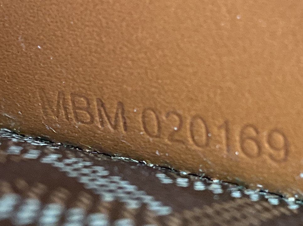 Pre-Owned Goyard Saigon Top Handle Bag Coated Canvas with Leather MM, Alternate, color, Brown