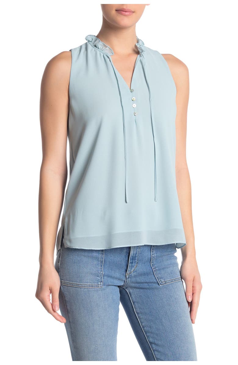 NAKED ZEBRA Split Neck Tank, Alternate, color, 