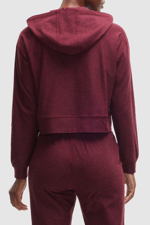 Peloton Dreamblend Full Zip In Red Grape