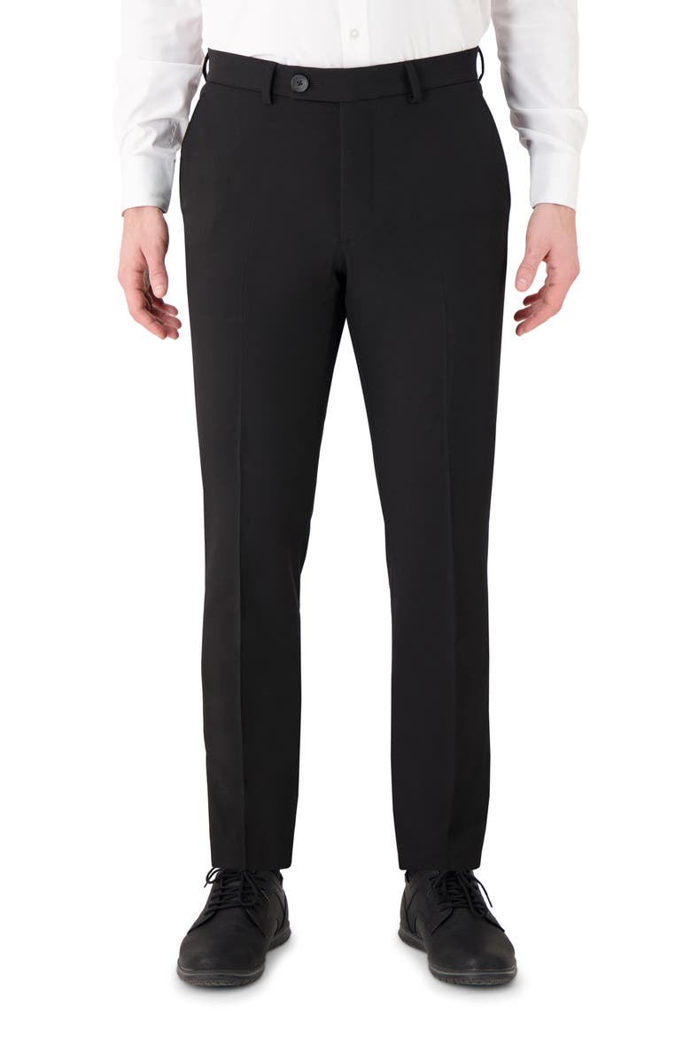 Vince Performance Dress Pants, Main, color, BLACK