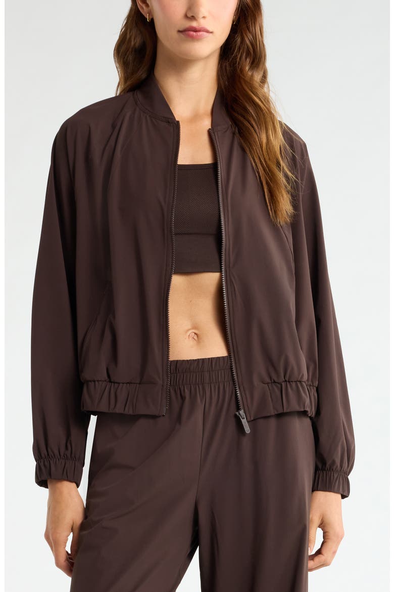 Atlas Bomber Jacket, Main, color, BROWN MOLE