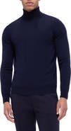Bugatchi Sawyer Merino Wool Turtleneck Sweater