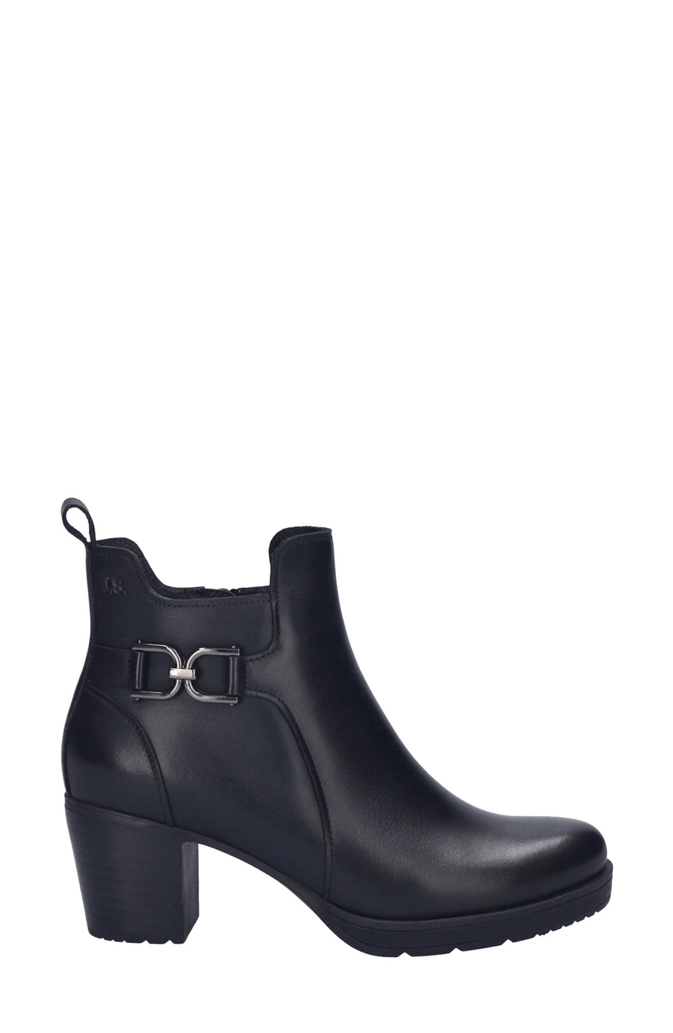Josef Seibel Gloria 04 Bootie, Alternate, color, Black