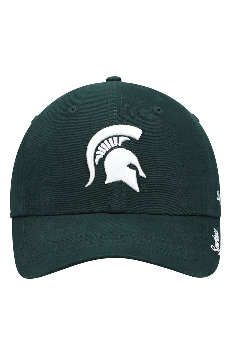 '47 Women's '47 Green Michigan State Spartans Miata Clean Up Logo Adjustable Hat, Main, color, 