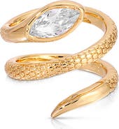 Ettika Serpent Coiled Ring
