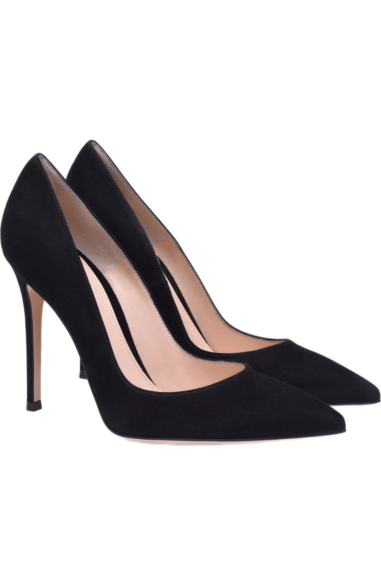Gianvito Rossi Gianvito 105 Pumps, Alternate, color, Black Suede