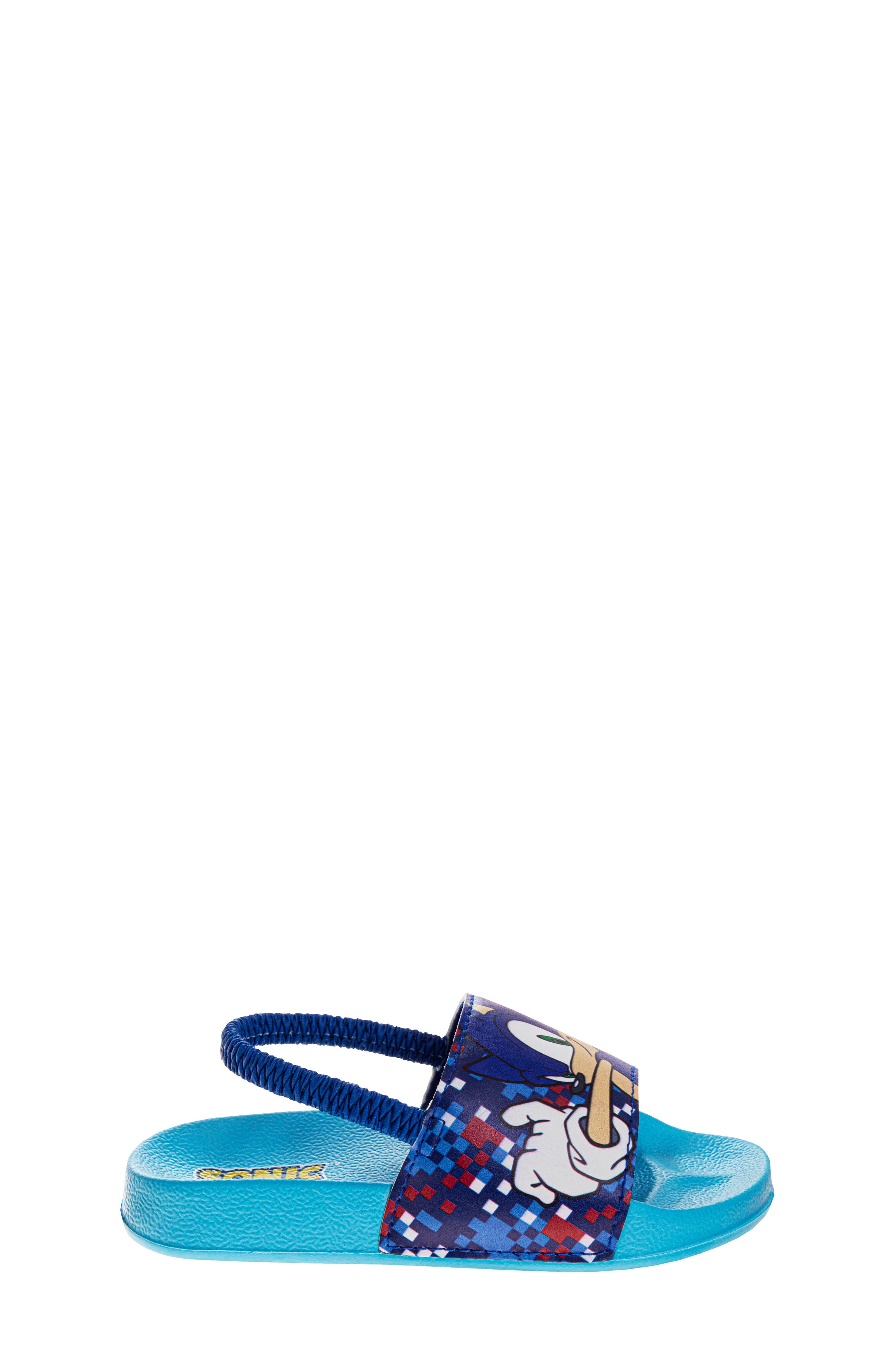 Kids' Mismatched Slingback Sandal, Alternate, color, BLUE