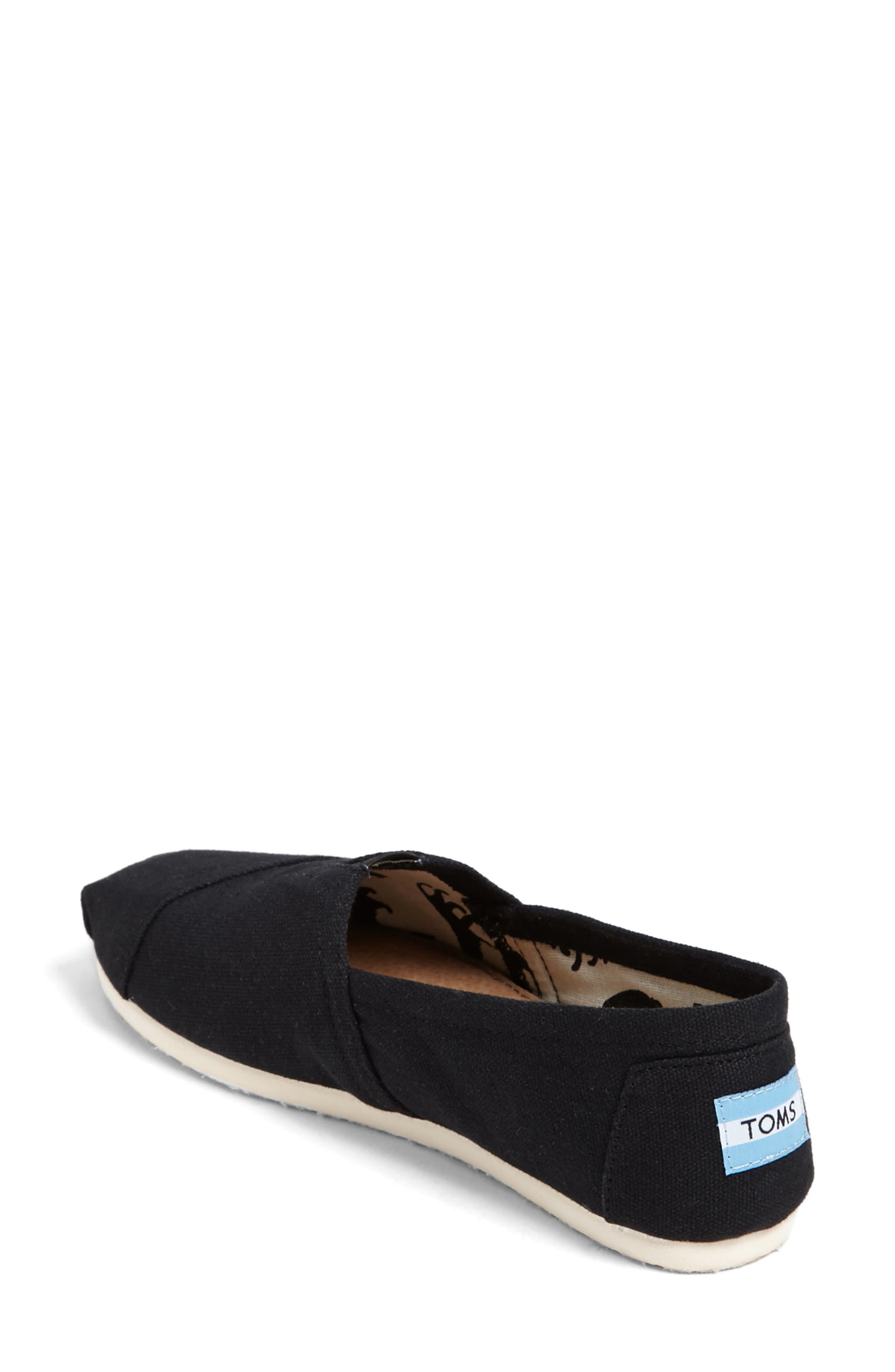 TOMS Classic Canvas Slip-On, Alternate, color, 