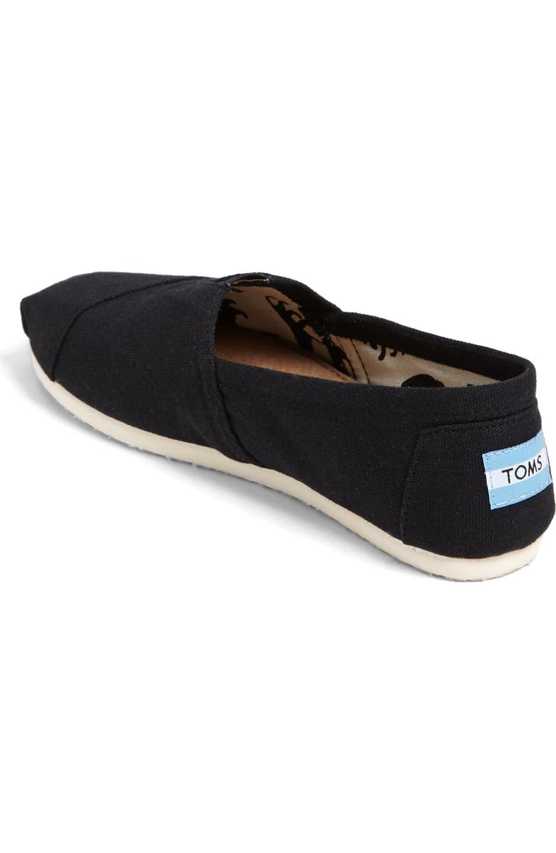 TOMS Classic Canvas Slip-On, Alternate, color,