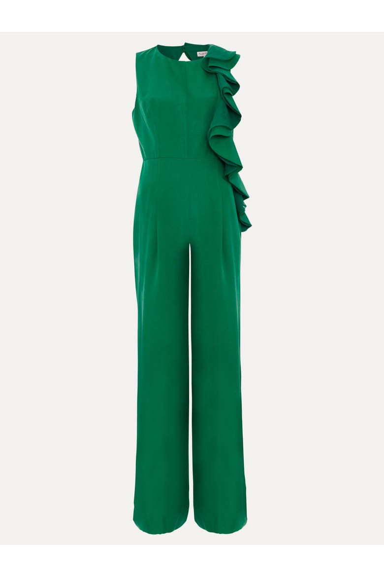 Jillian Wide Leg Jumpsuit, Alternate, color, Green