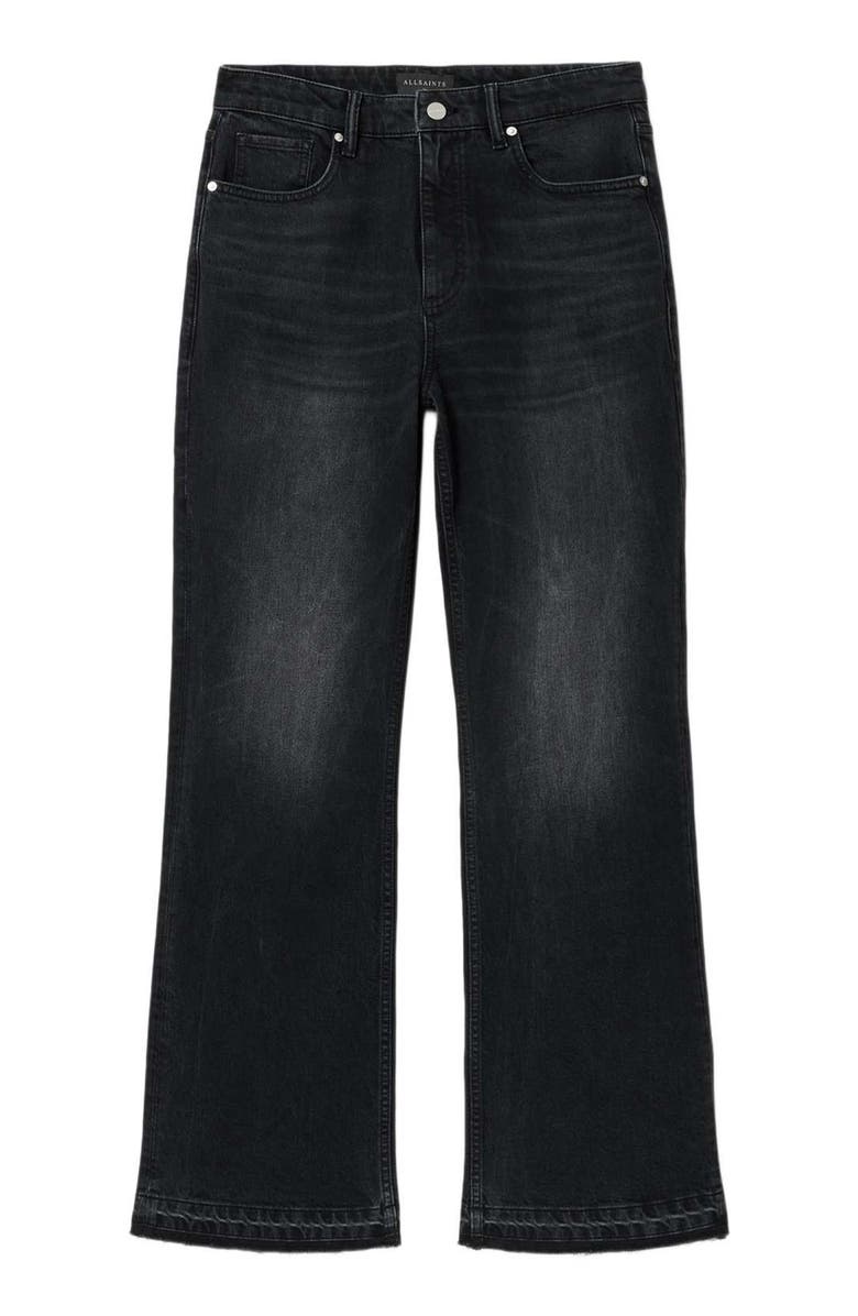 AllSaints Fable Bootcut Jeans, Alternate, color, Washed Black
