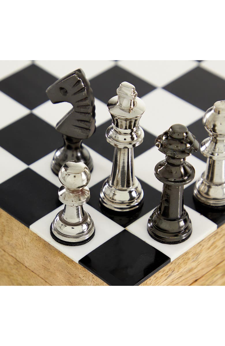 SONOMA SAGE HOME Multi Wood Traditional Chess Game Set, Alternate, color,