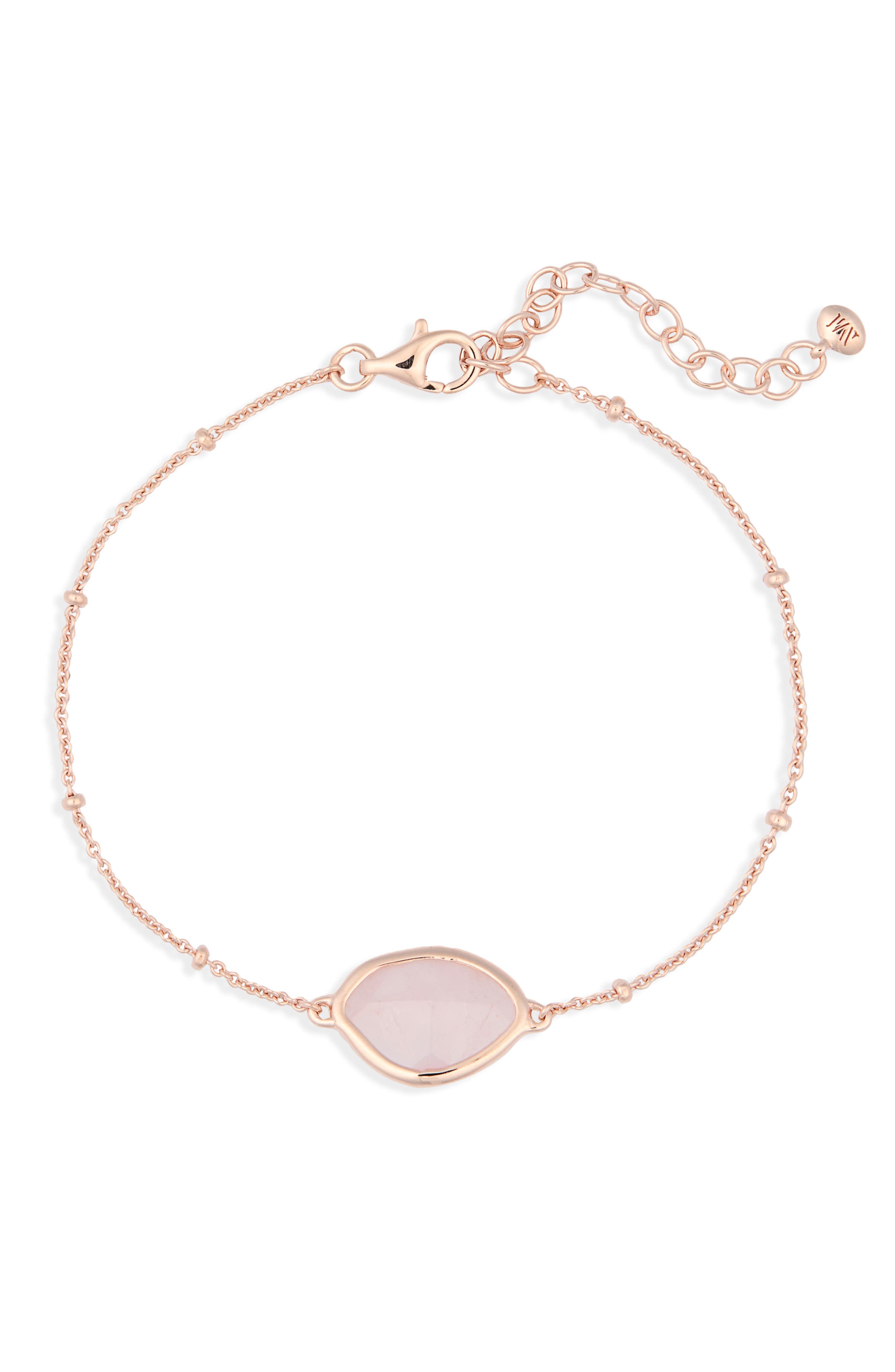 Monica Vinader Petal Beaded Chain Bracelet