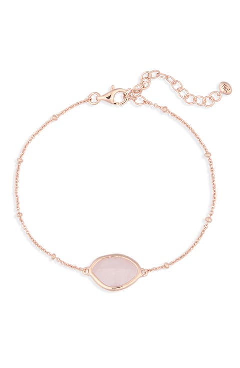 Petal Beaded Chain Bracelet