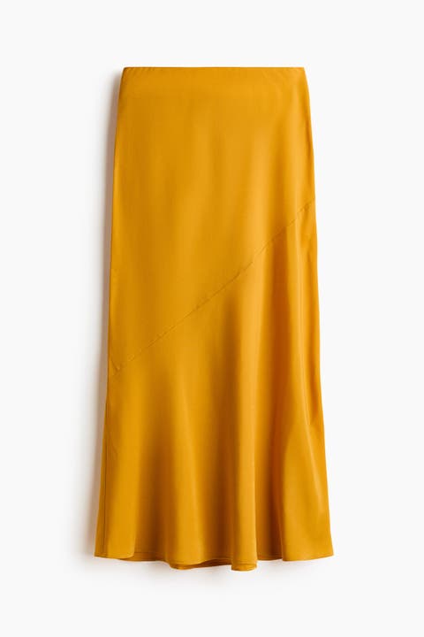 Satin Slip Skirt