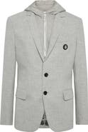 BILLIONAIRE Travel Hood Blazer Men