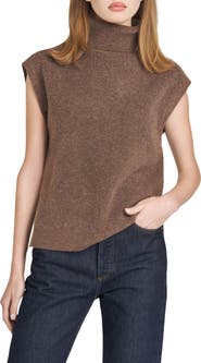 WAYF Emery Turtleneck Sweater Vest