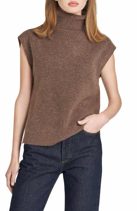 WAYF Emery Turtleneck Sweater Vest