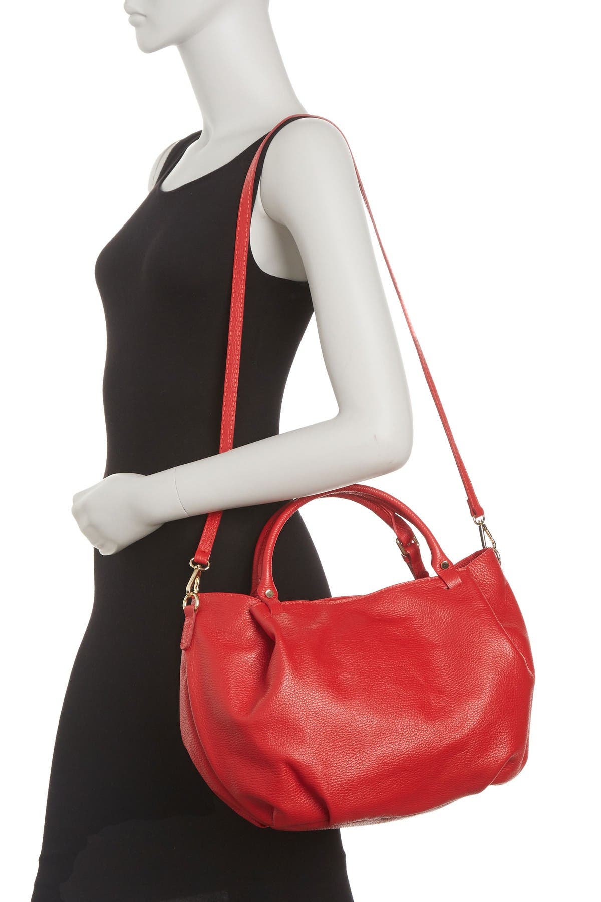 GIORGIO COSTA Leather Top Handle Satchel Bag, Alternate, color, 