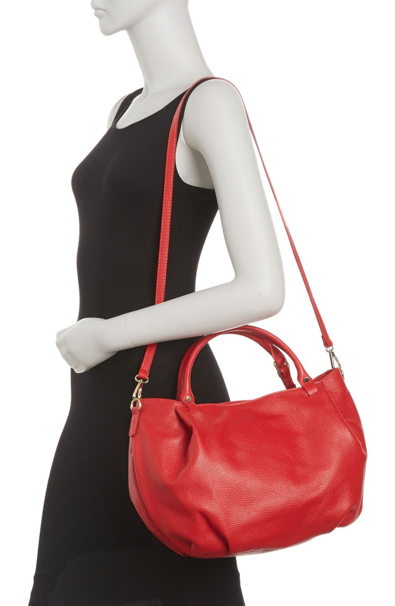 GIORGIO COSTA Leather Top Handle Satchel Bag, Alternate, color,