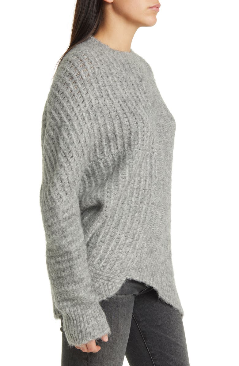 AllSaints Selena Asymmetric Sweater, Alternate, color, 