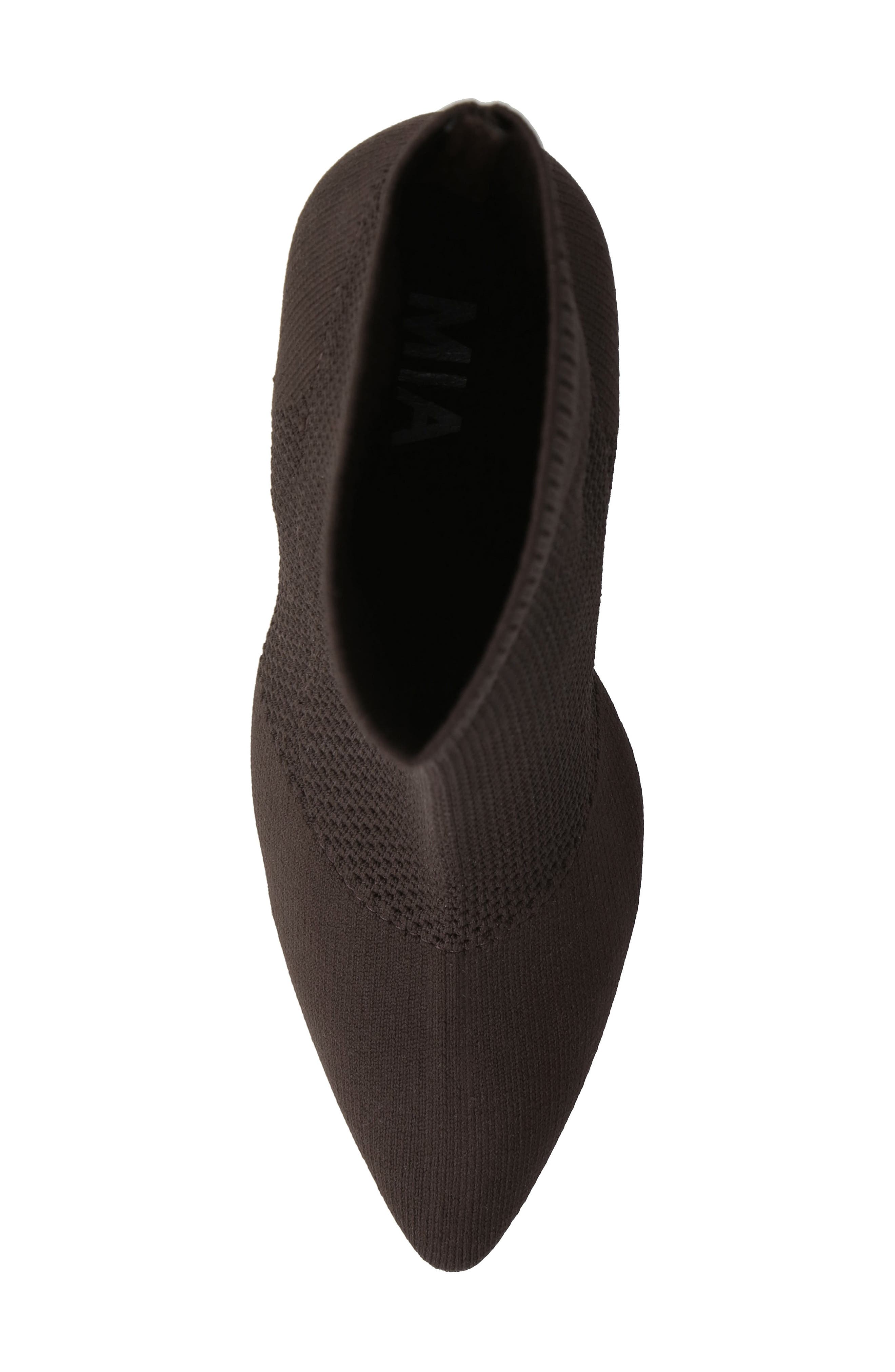 MIA Mckinley Sock Bootie, Alternate, color, Chocolate
