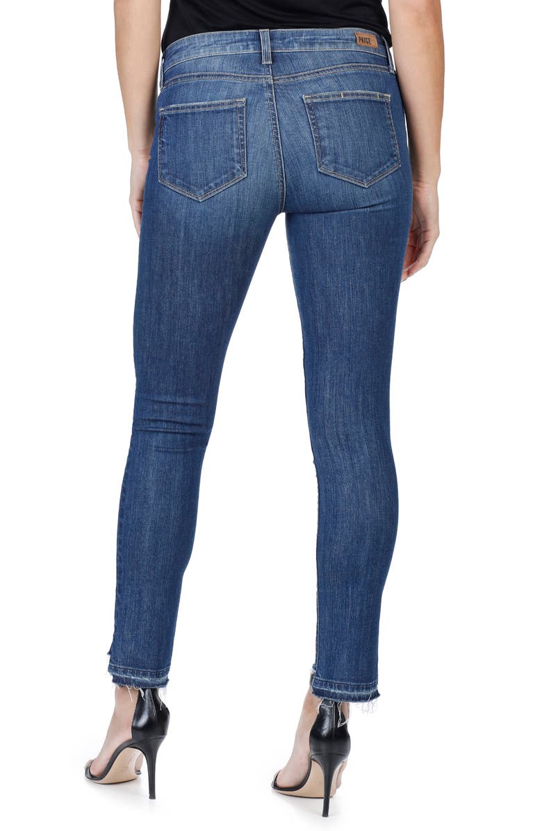 PAIGE Skyline Step Hem Ankle Peg Skinny Jeans, Alternate, color,