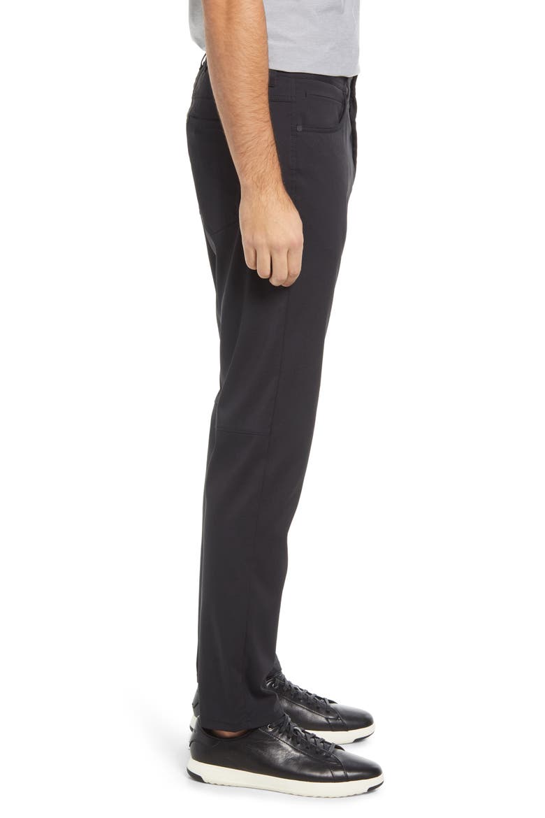 Islandzone Performance Stretch Recycled Polyester Pants, Alternate, color, BLACK