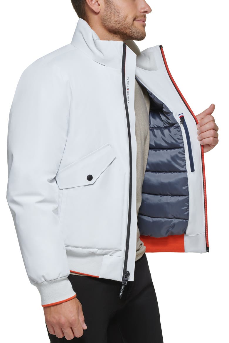 Arctic Bomber Jacket, Alternate, color, WHITE