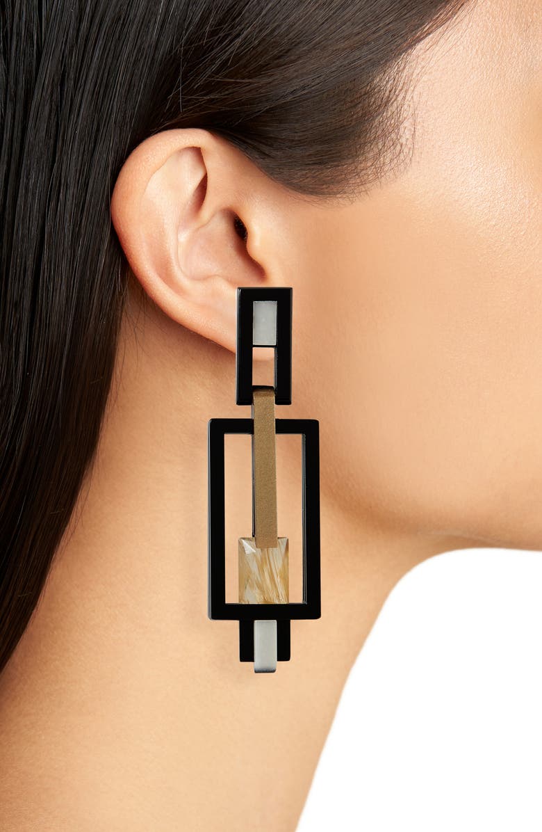 The Accessory Junkie Mila Drop Earrings, Alternate, color,