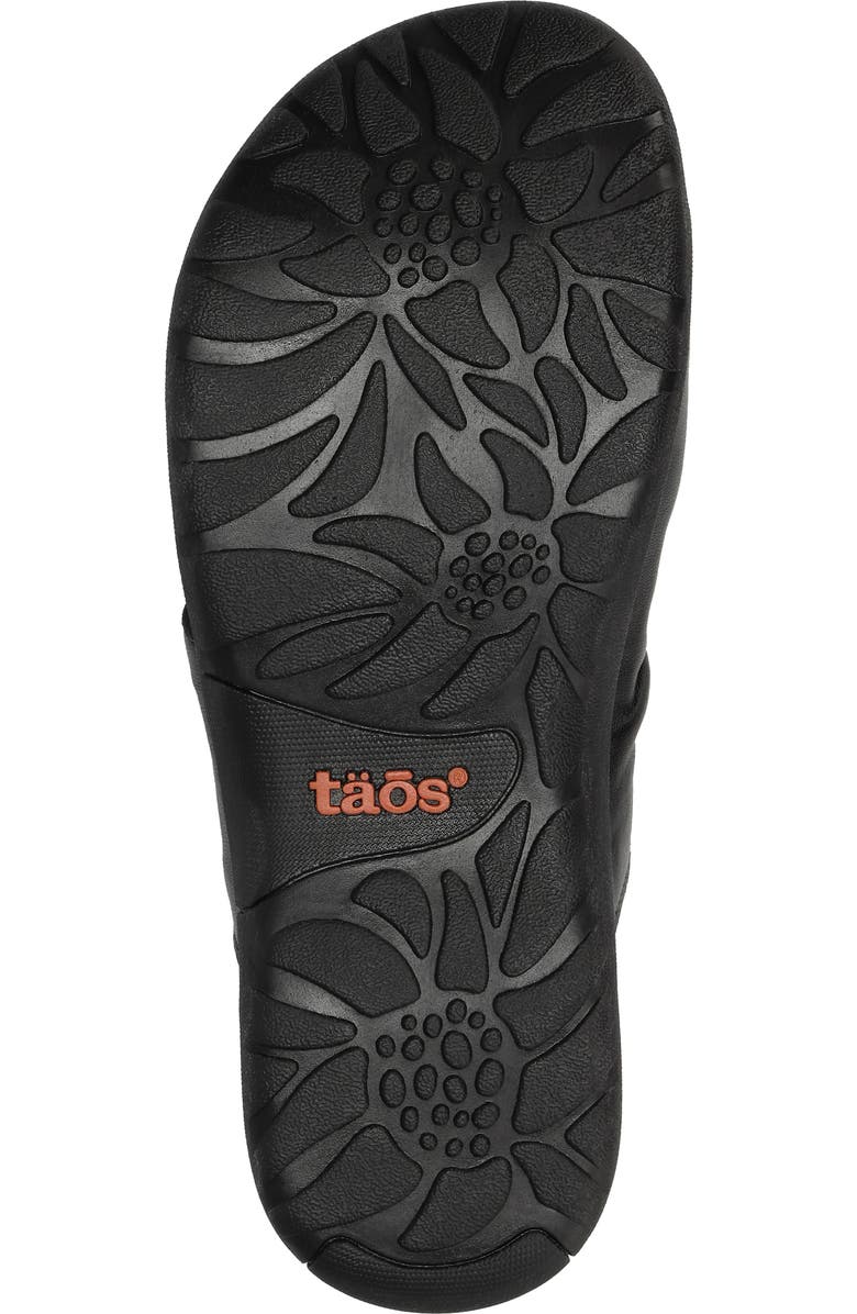 Taos Gift 2 Sandal, Alternate, color, Black Leather