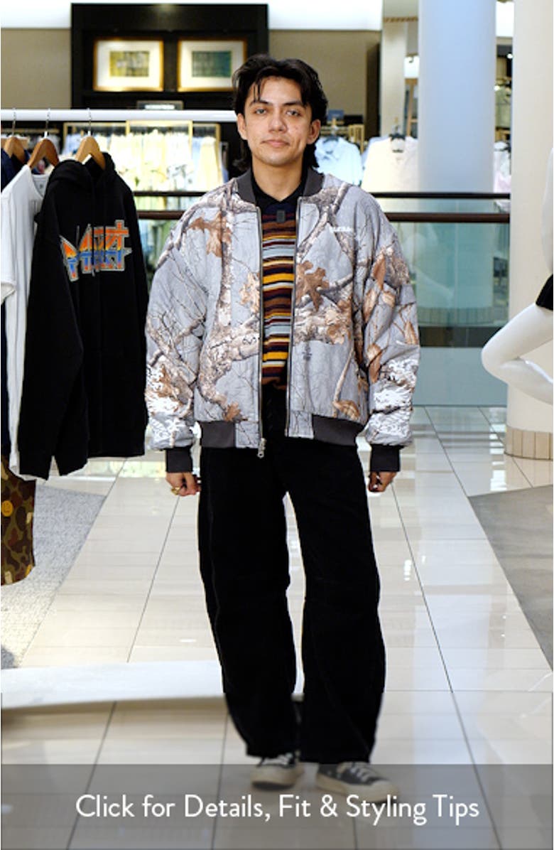 x Realtree EDGE<sup>®</sup> Dragon Water Resistant Satin Bomber Jacket, sales video thumbnail