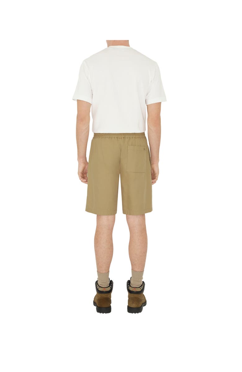Burberry Gabardine Shorts, Alternate, color, Hamper Beige