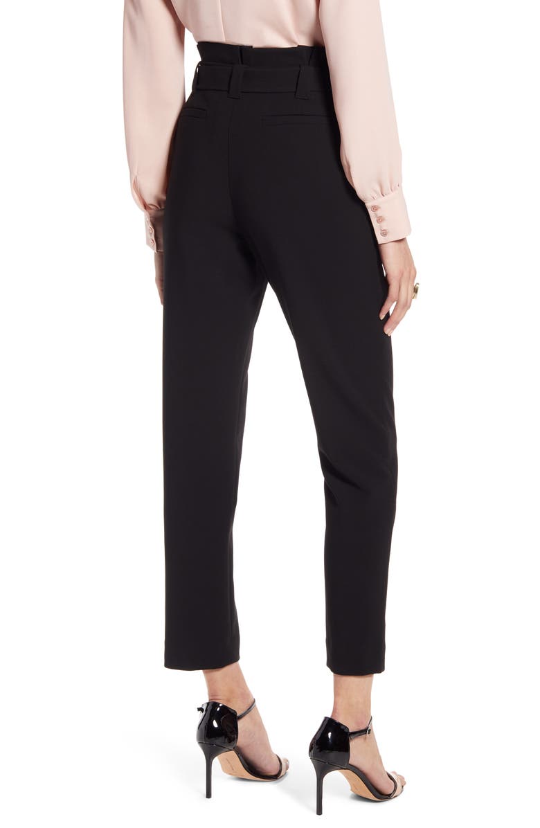 Halogen<sup>®</sup> Paperbag Waist Twill Pants, Alternate, color, 