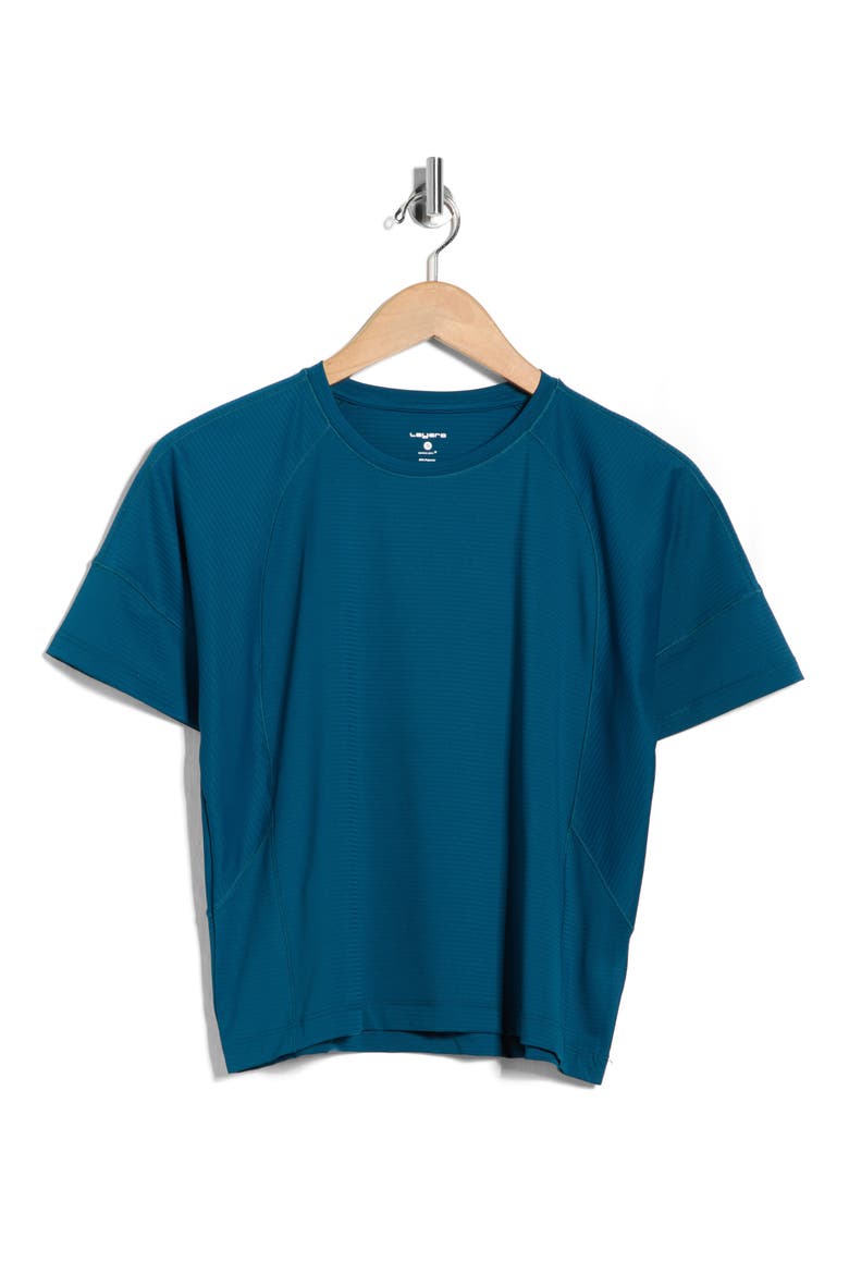 Training Day T-Shirt, Alternate, color, TEAL CRYSTAL