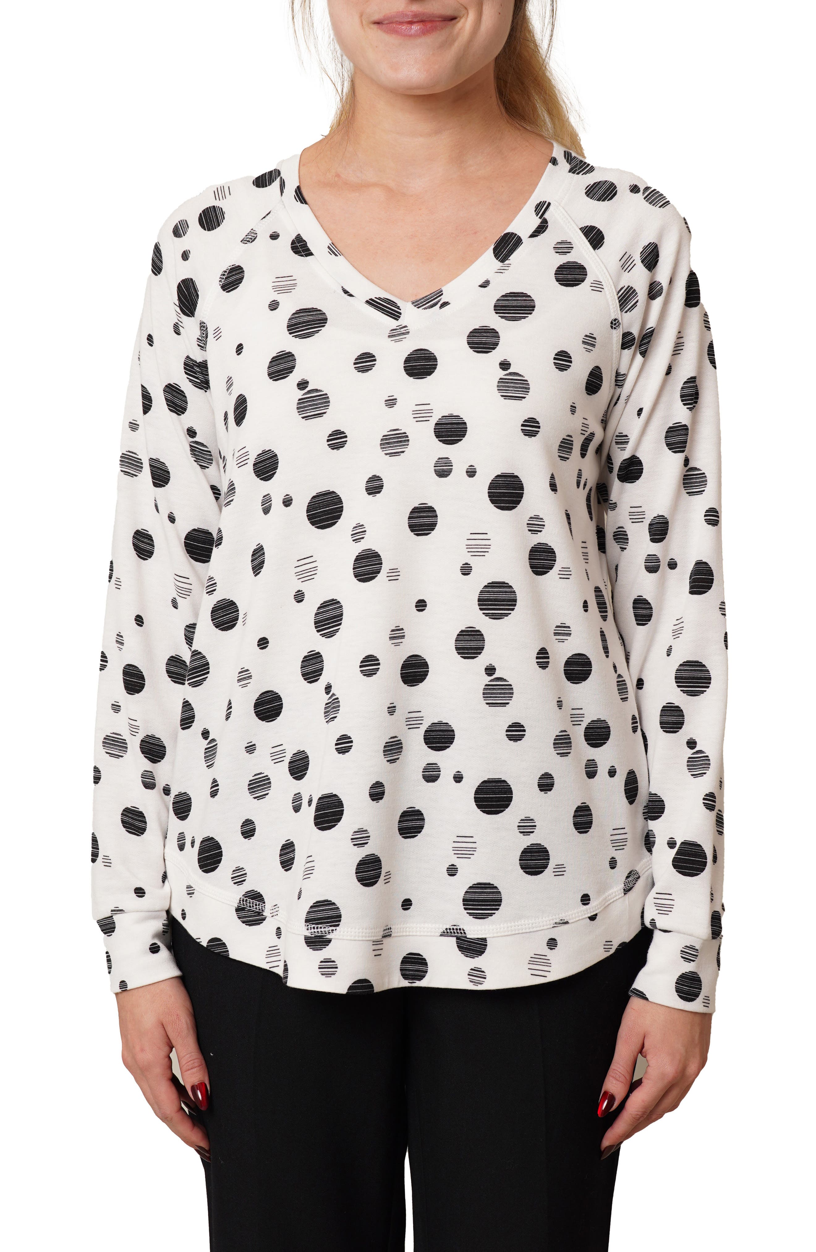 V-Neck Raglan Sweater - image 5