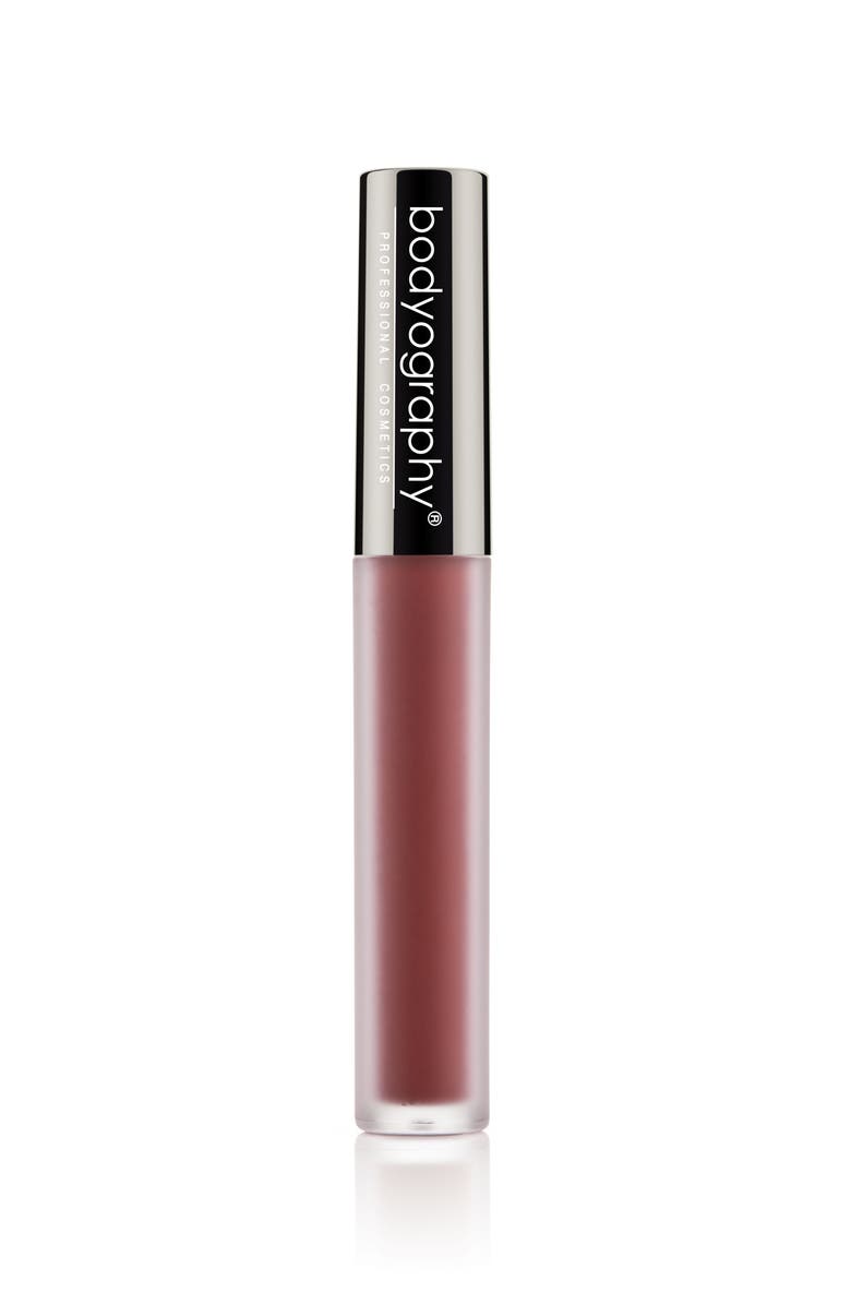 Bodyography Lip Lava Liquid Lipstick, Main, color, Queen Bee -Deep Berry Matte