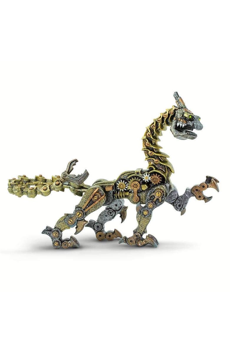 Safari Ltd. Steampunk Dragon Toy, Main, color, NO COLOR
