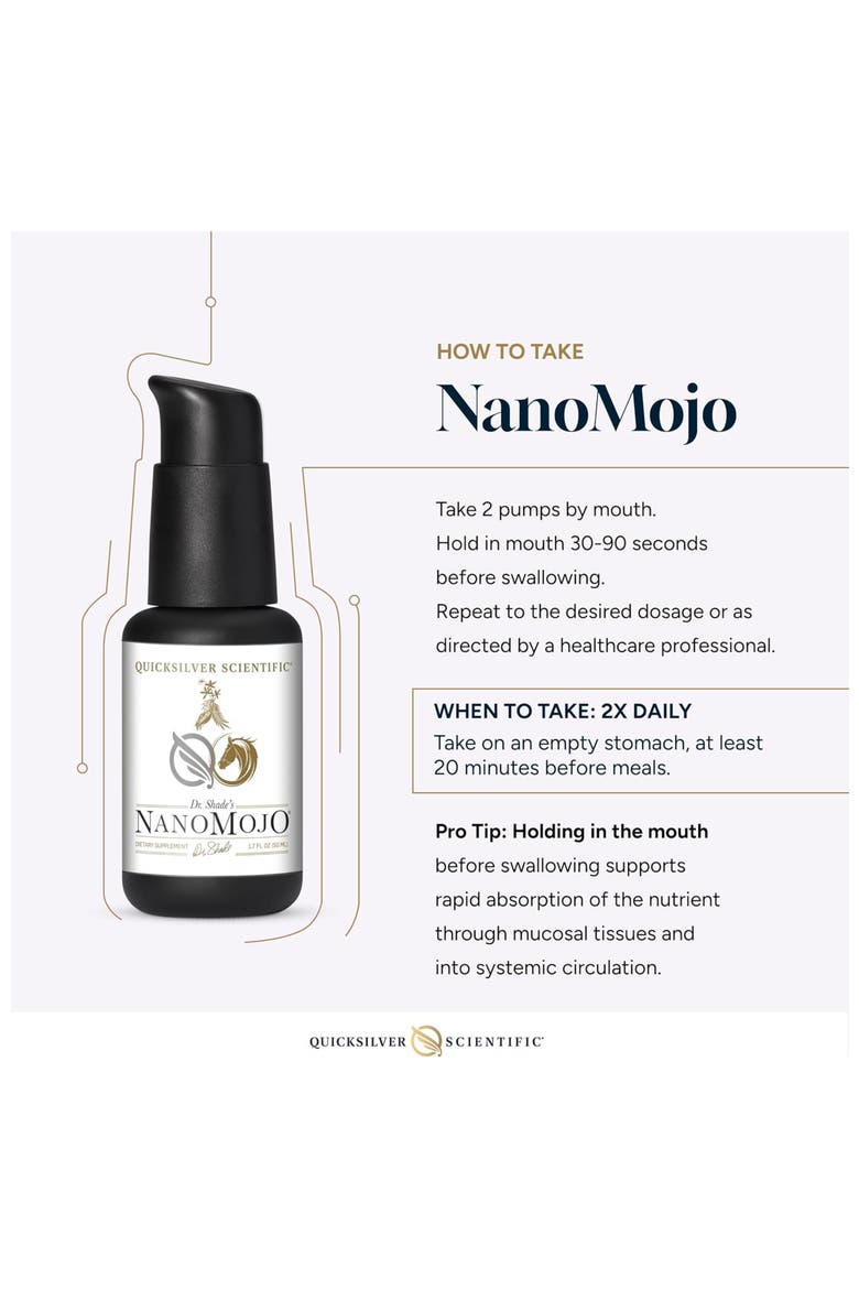 NanoMojo Adaptogenic Epimedium Rhodiola and Ginseng Supplement, Alternate, color, None
