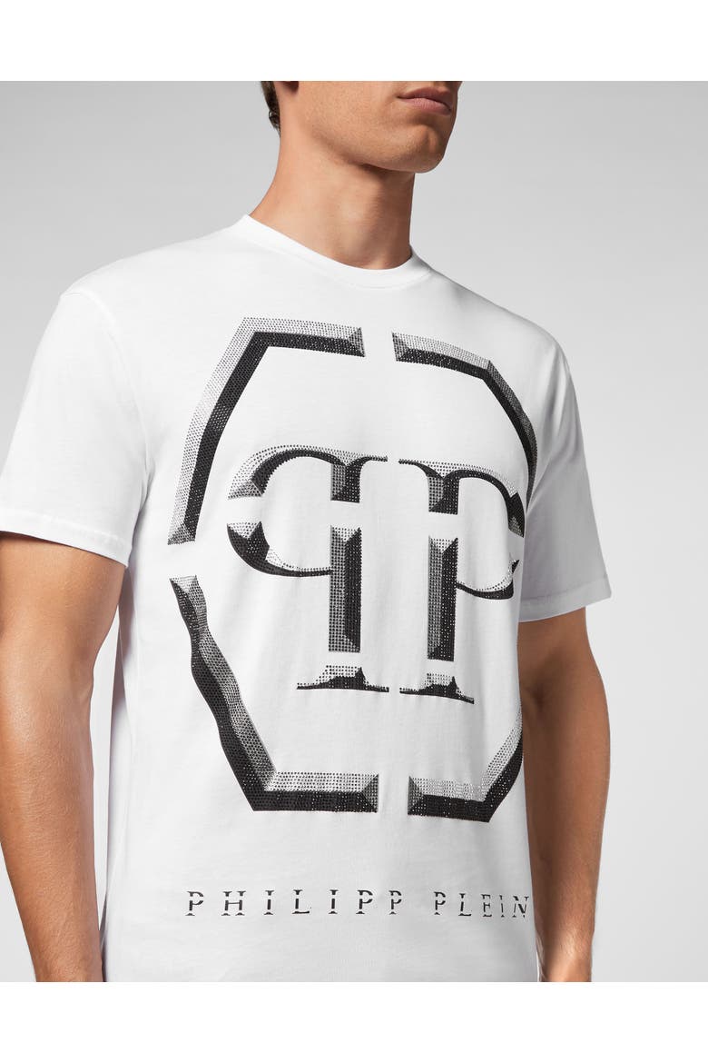 T-Shirt Round Neck Ss Comfort Men, Alternate, color, white