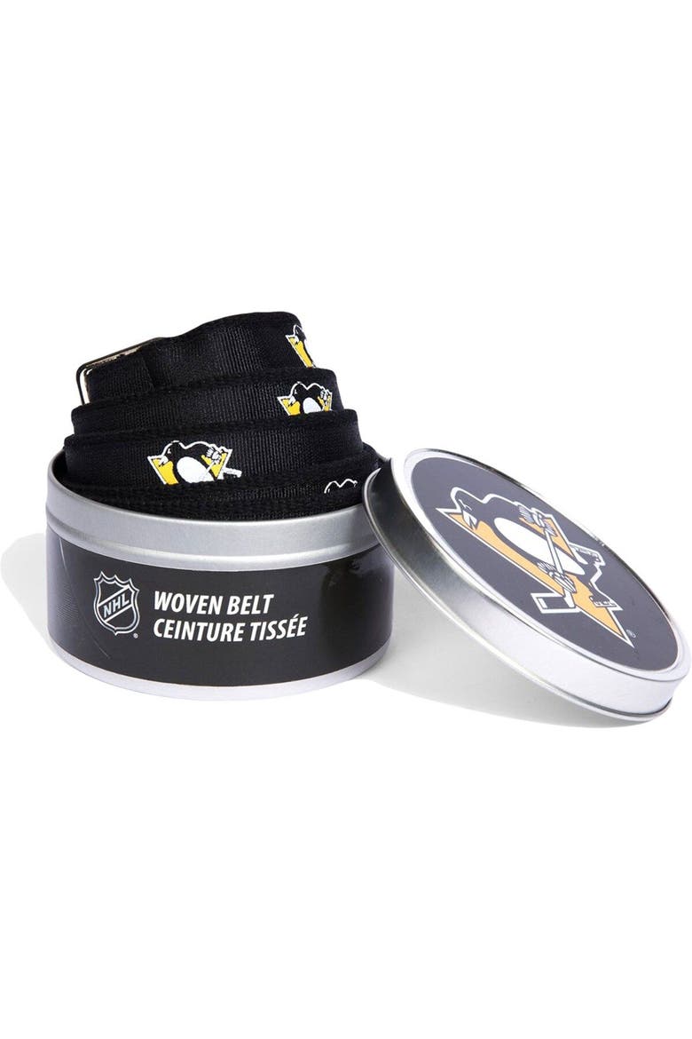Pittsburgh Penguins Go-To Belt, Alternate, color, Black