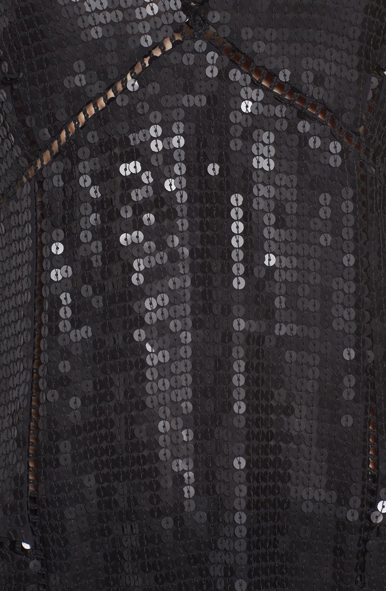 Chelsea28 Trouvé Metallic Sequin Tank, Alternate, color, 