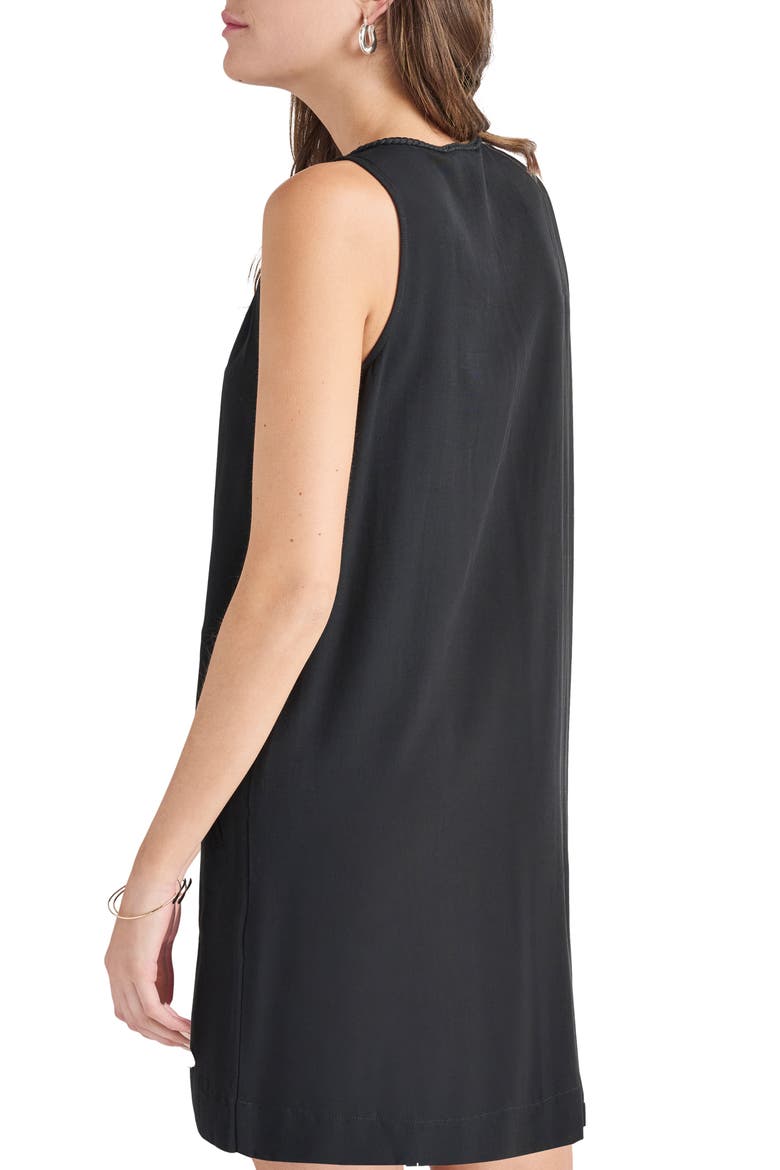 Jennifer Sleeveless Minidress, Alternate, color, BLACK
