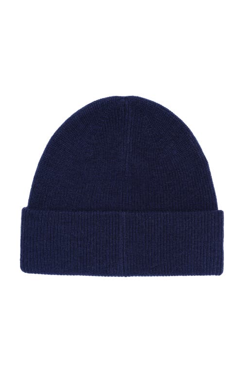 Polo Ralph Lauren Winged Foot Beanie In Blue