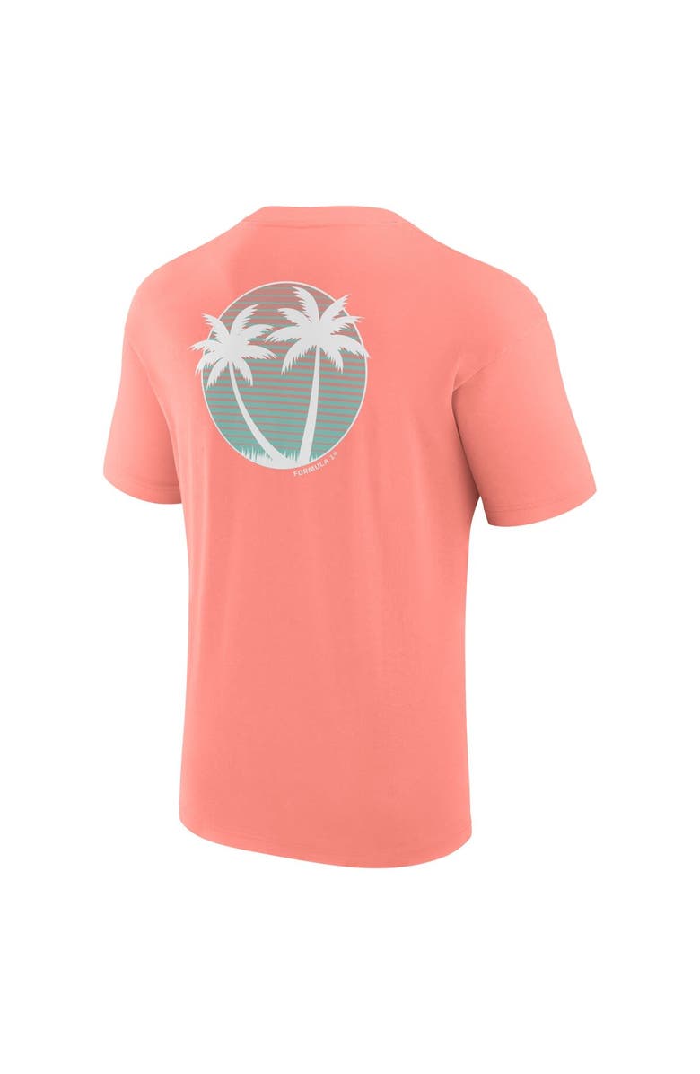 FANATICS Men's Fanatics Branded Pink Formula 1 Merchandise Beach Club  T-Shirt, Alternate, color, 