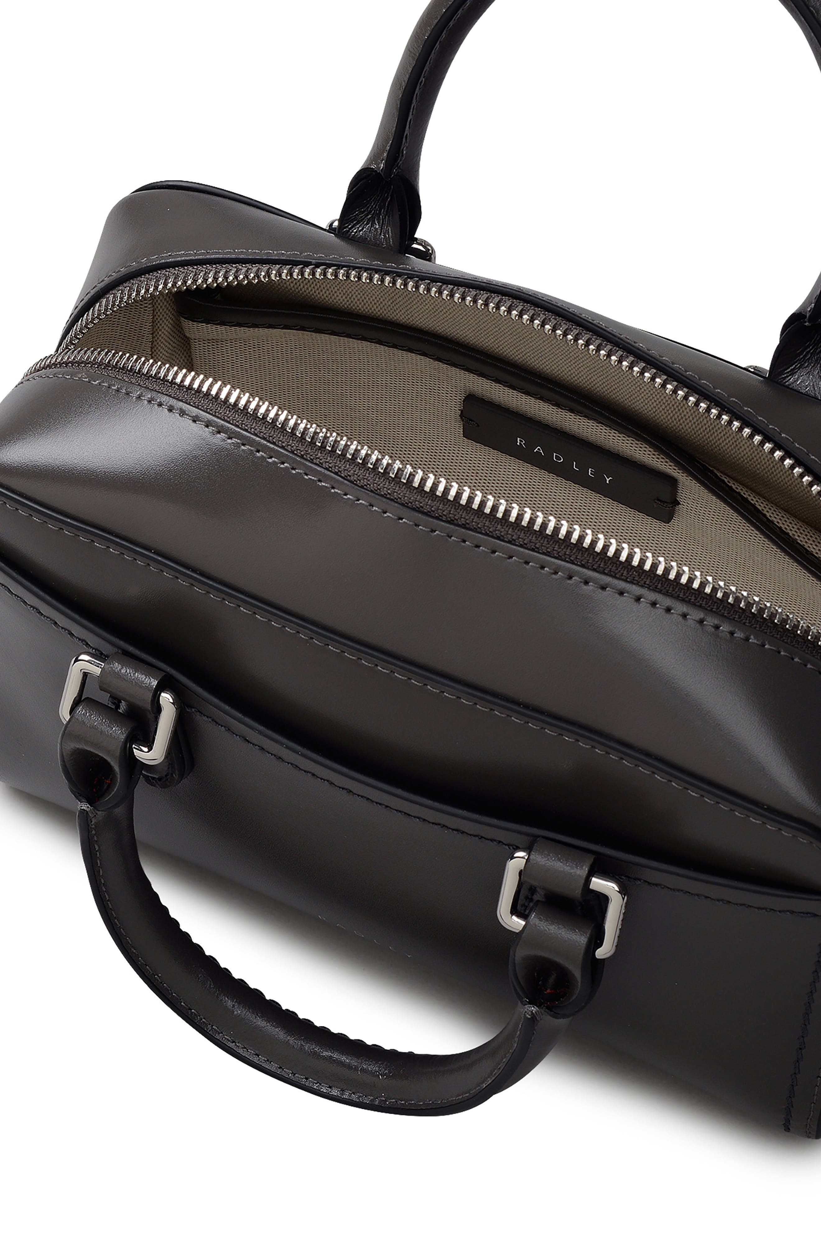 Radley Mini Portland Way Zip Tote Bag, Alternate, color, Mouse