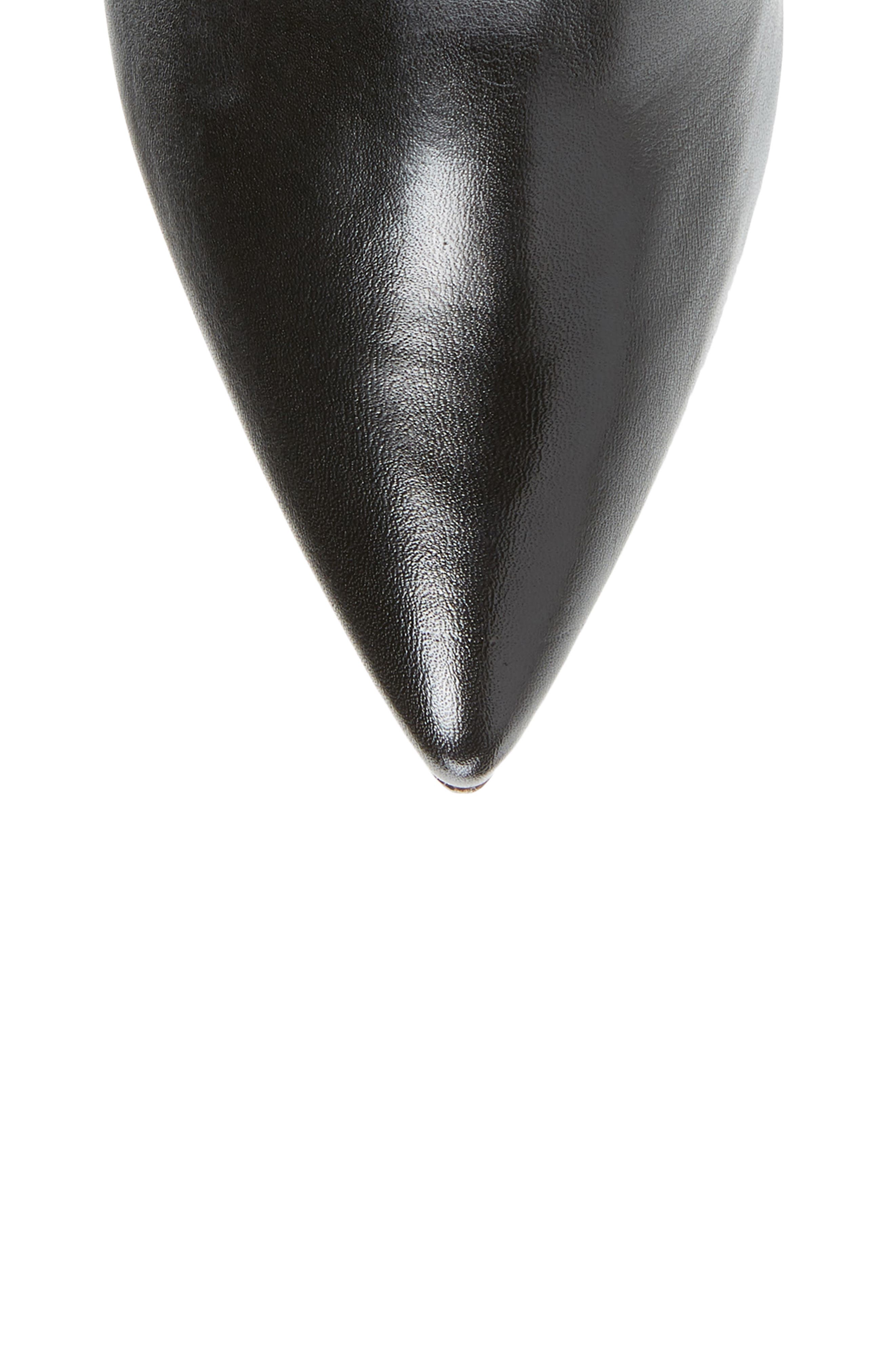 Magalli Knee High Boot, Alternate, color, BLACK LEATHER