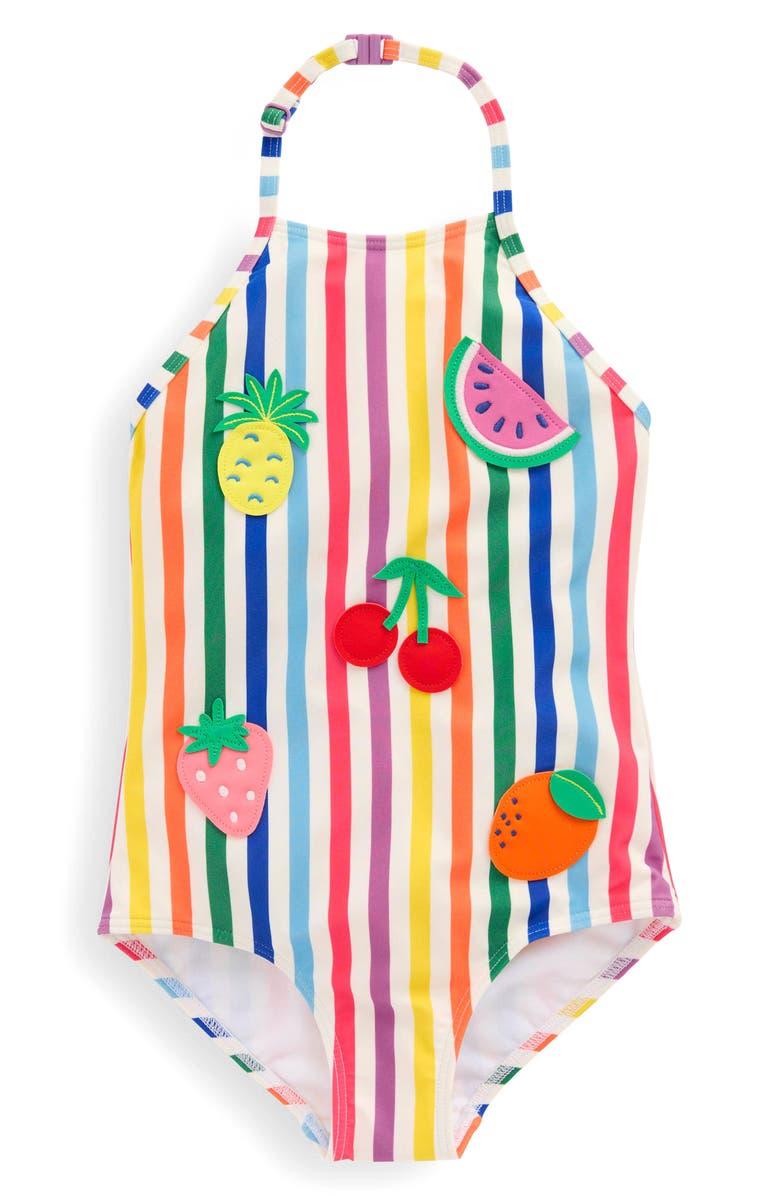 Mini Boden Kids' Ellery One-Piece Swimsuit, Main, color, 